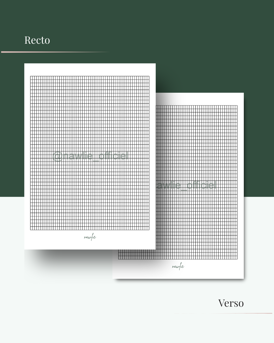 Feuille quadrillée