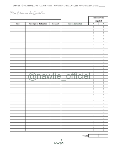 My Daily Expenses