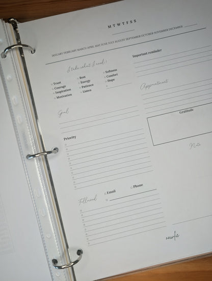 Planificateur journalier - Vers.1