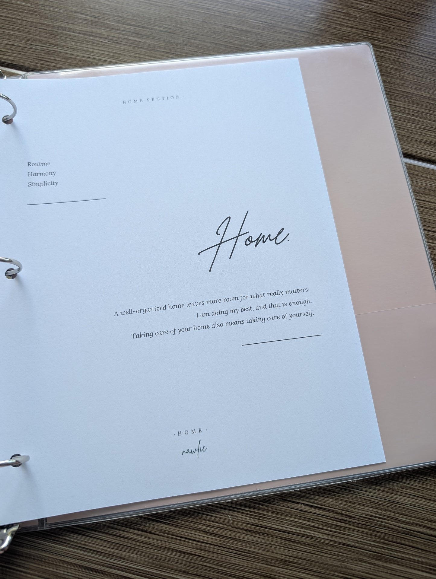 Page couverture de section | Maison